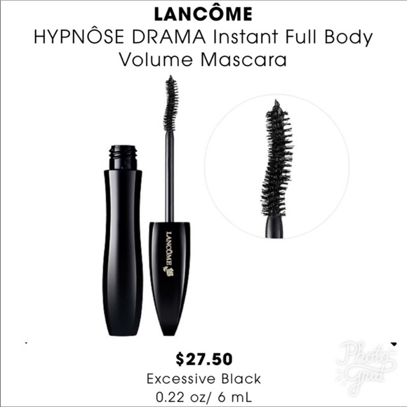 LANCÔME Hyponose Drama Excessive Black Mascara - Picture 1 of 4